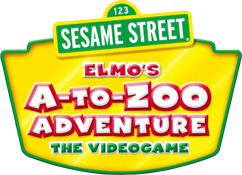 Sesame Street: Elmo's A-To-Zoo Adventure title screen for Nintendo DS